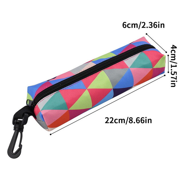 Portable Knitting Needle Storage Bag Oxford Cloth Waterproof Bag, DIY Craft Organizer For Thread Storage