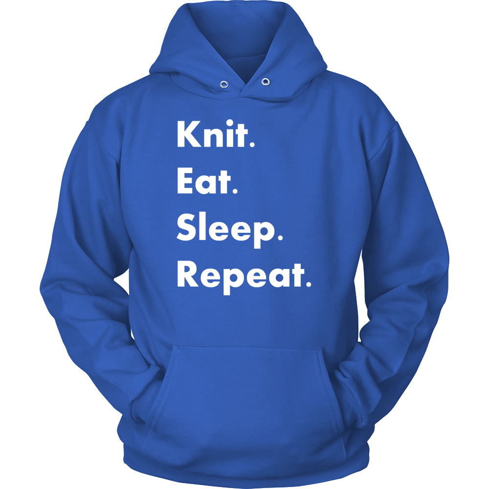 KNIT. EAT. SLEEP. REPEAT.