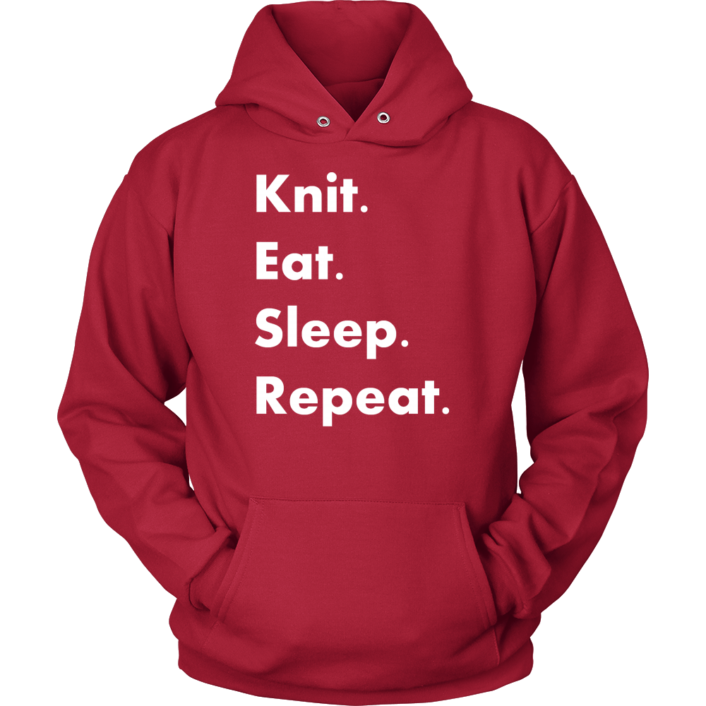 KNIT. EAT. SLEEP. REPEAT.