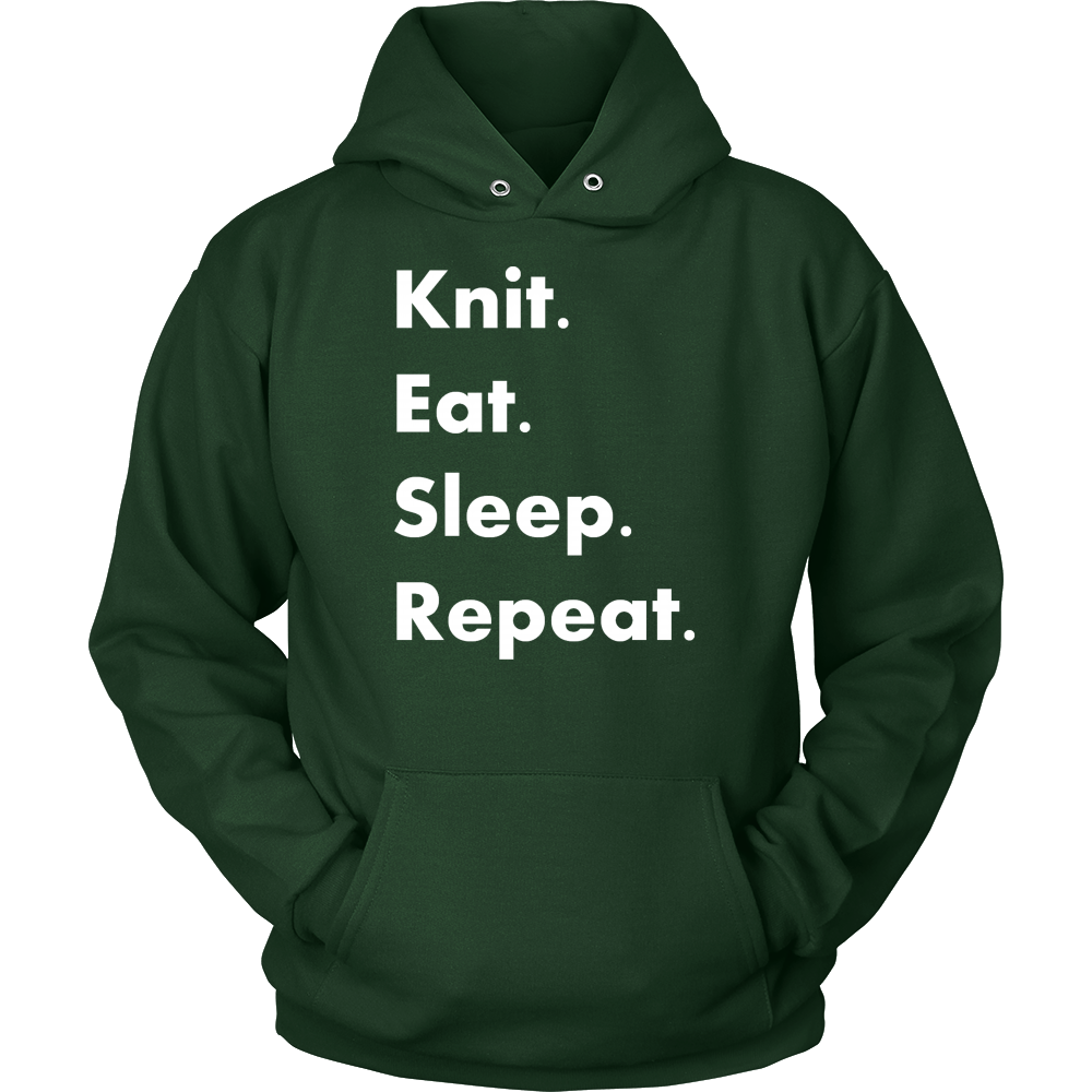 KNIT. EAT. SLEEP. REPEAT.