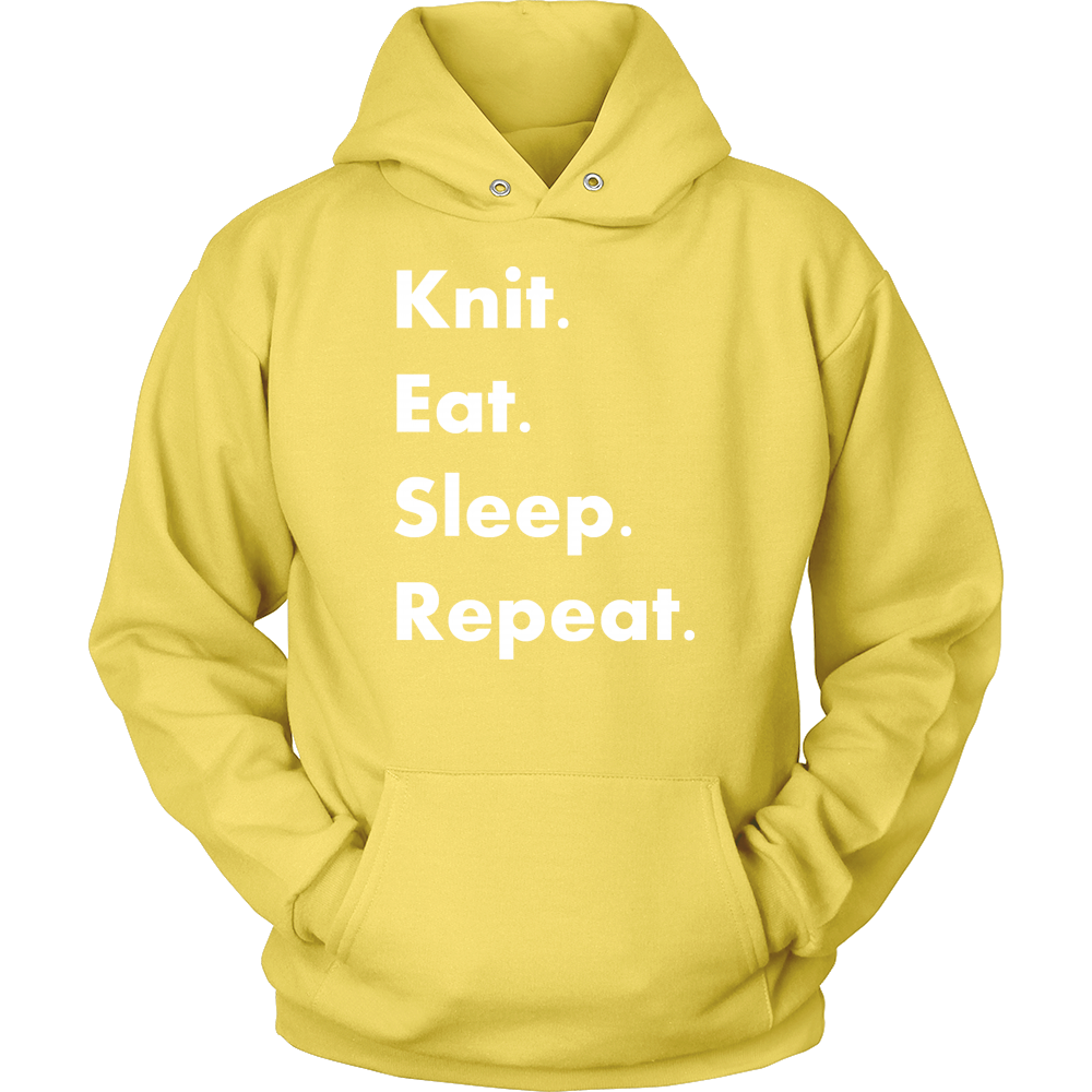 KNIT. EAT. SLEEP. REPEAT.