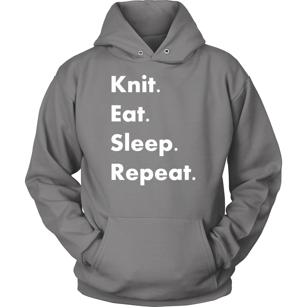KNIT. EAT. SLEEP. REPEAT.