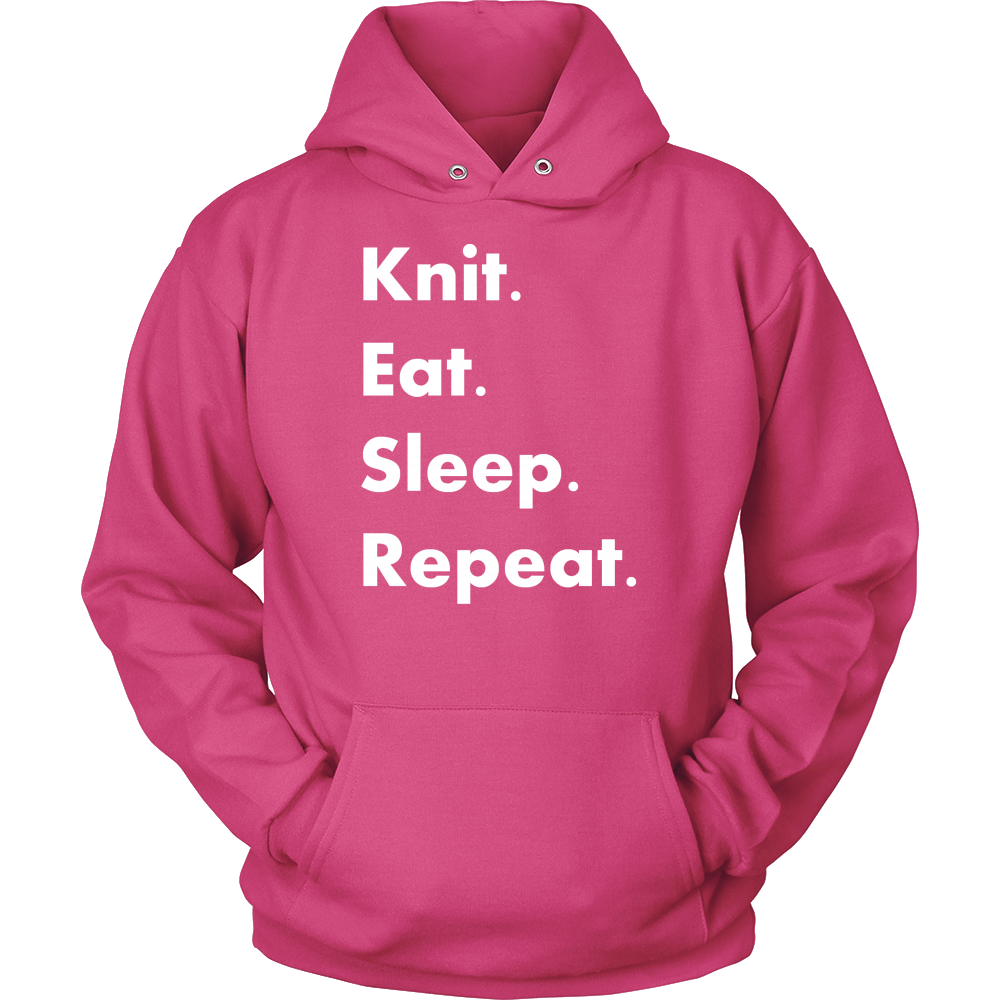 KNIT. EAT. SLEEP. REPEAT.