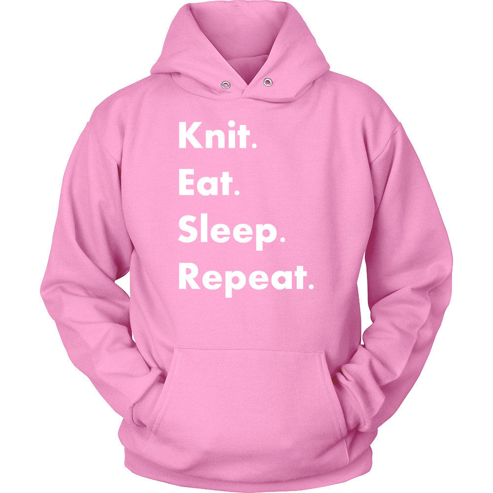 KNIT. EAT. SLEEP. REPEAT.