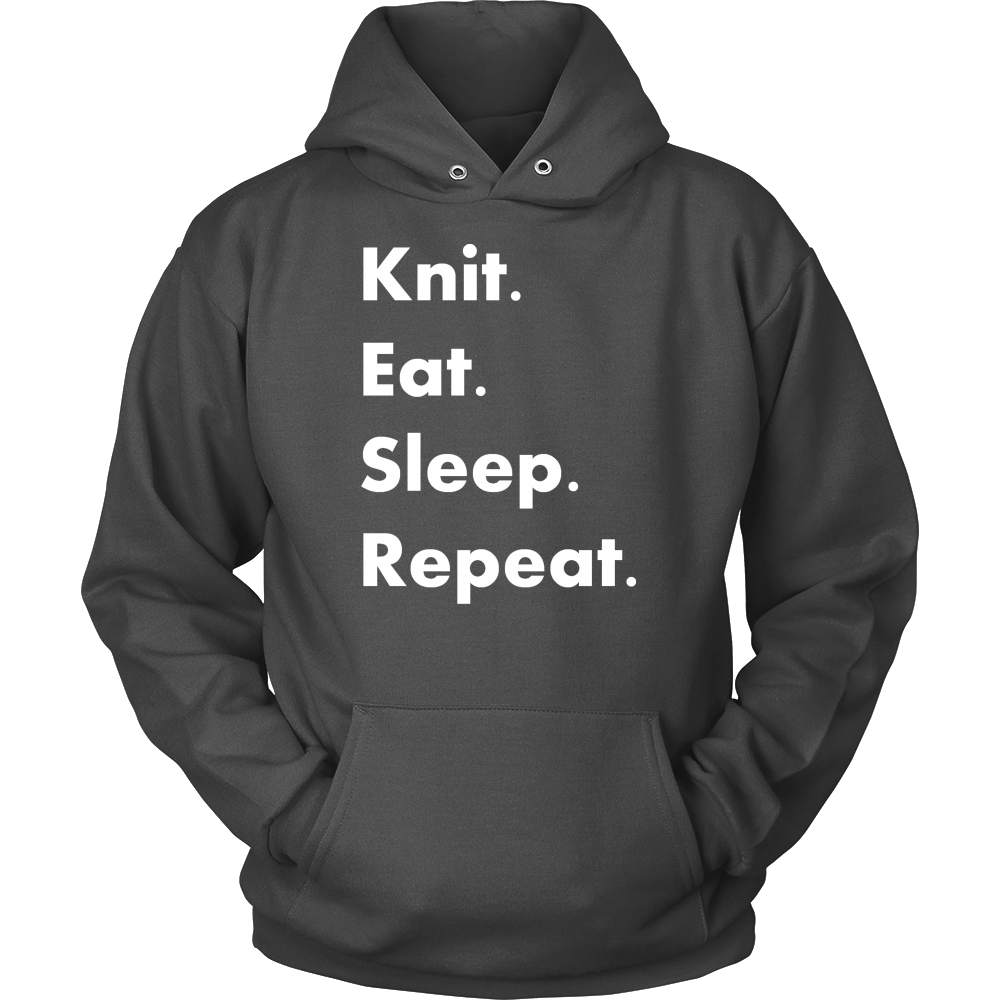 KNIT. EAT. SLEEP. REPEAT.