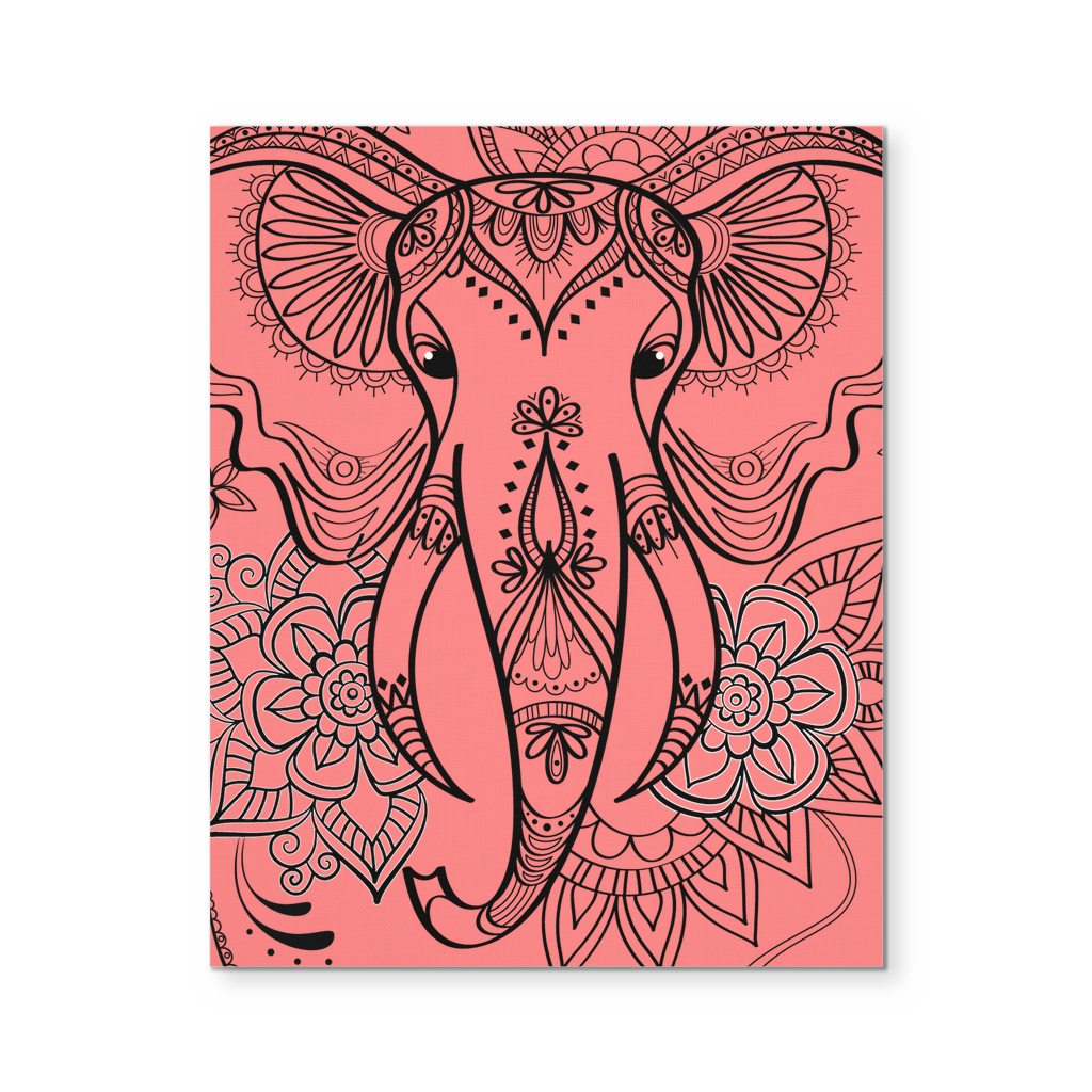 Elephant Wall Art 8"x10"