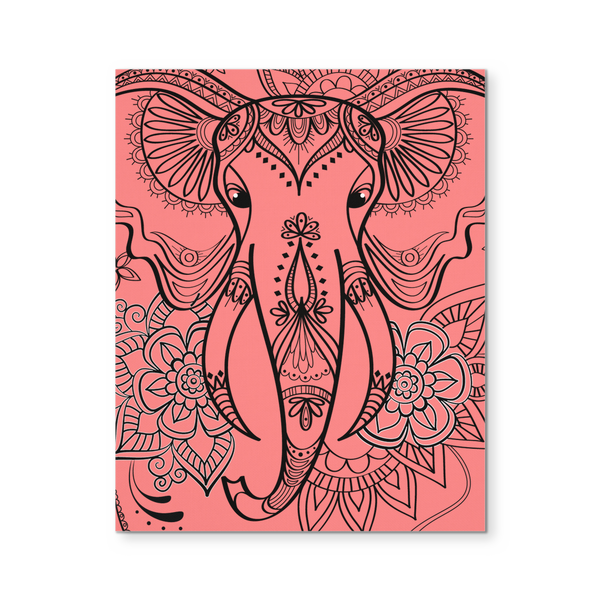 Elephant Wall Art 8"x10"