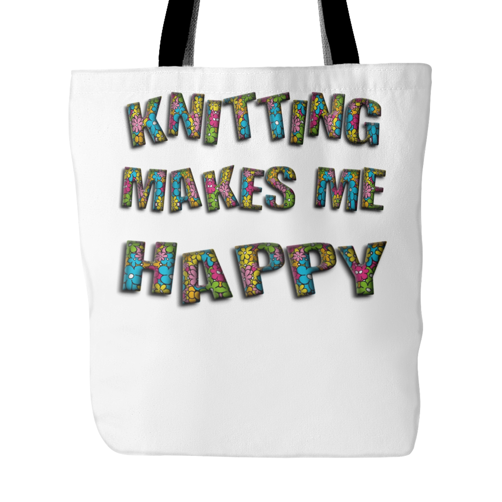 Knitting Makes Me Happy