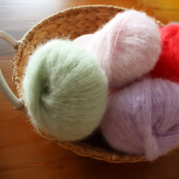 Worsted Soft Mohair Yarn