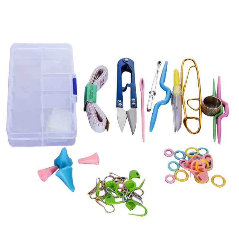 Knitting Tools Set Accessories - With Case (FREE JUST PAY SHIPPING and HANDLING)